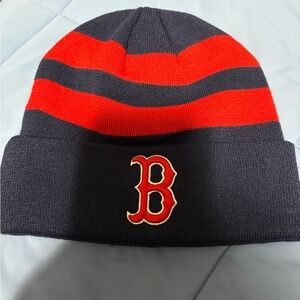 Fanatics Red and Blue Red Sox Beanie new with tags